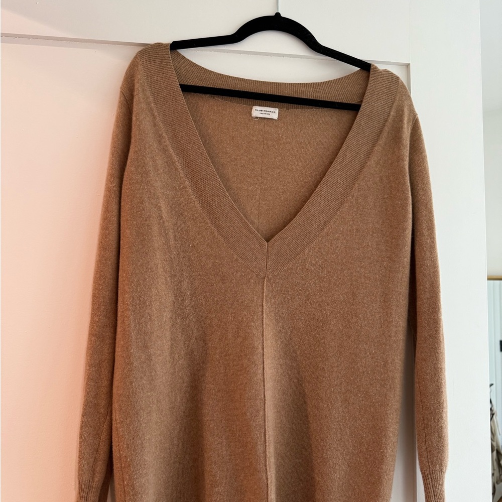 Club Monaco V-Neck Sweater - Brown